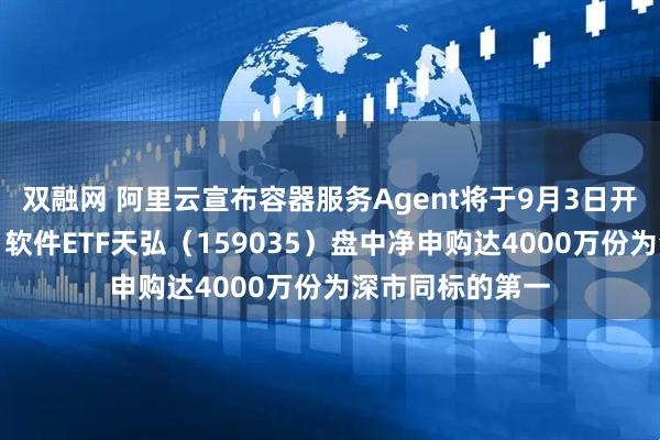 双融网 阿里云宣布容器服务Agent将于9月3日开启商业化收费！软件ETF天弘（159035）盘中净申购达4000万份为深市同标的第一